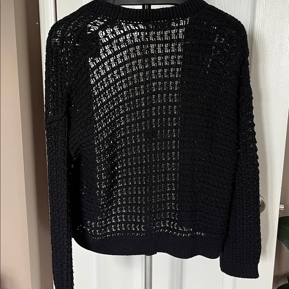 Banana Republic black cotton cardigan - Picture 3 of 11